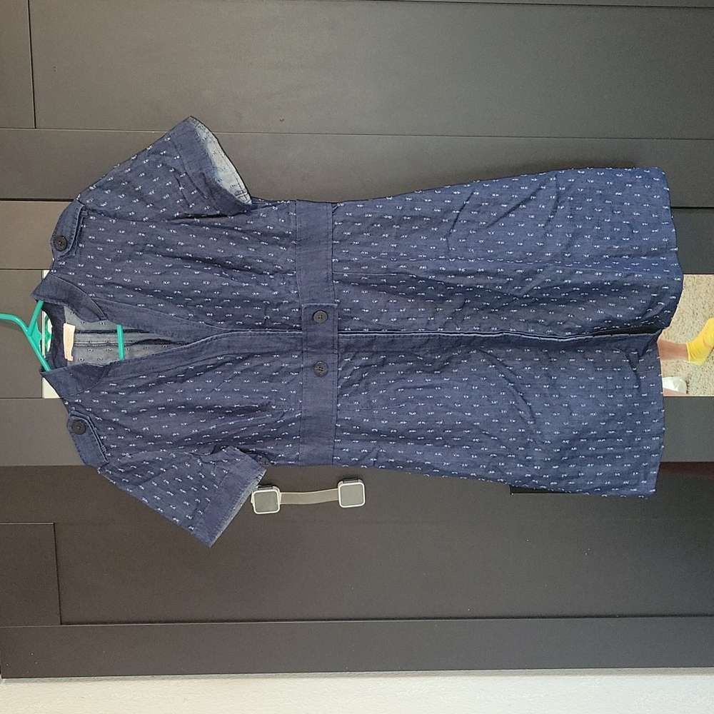 Tory Burch Navy Blue Dress
